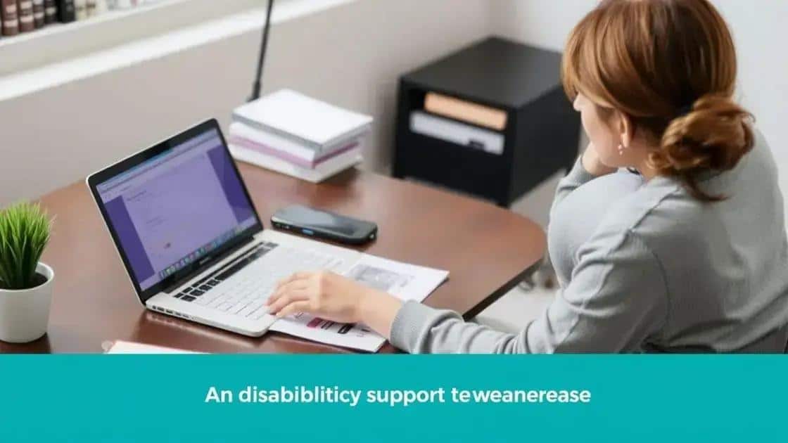 How to apply for disability support services