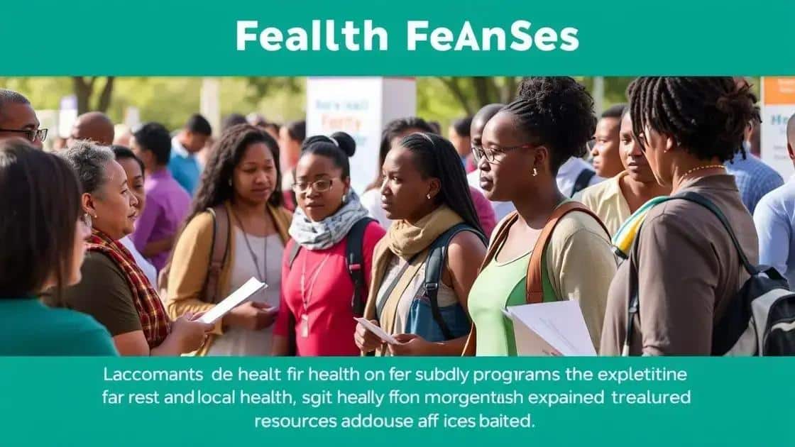 Impact of health subsidy programs on communities