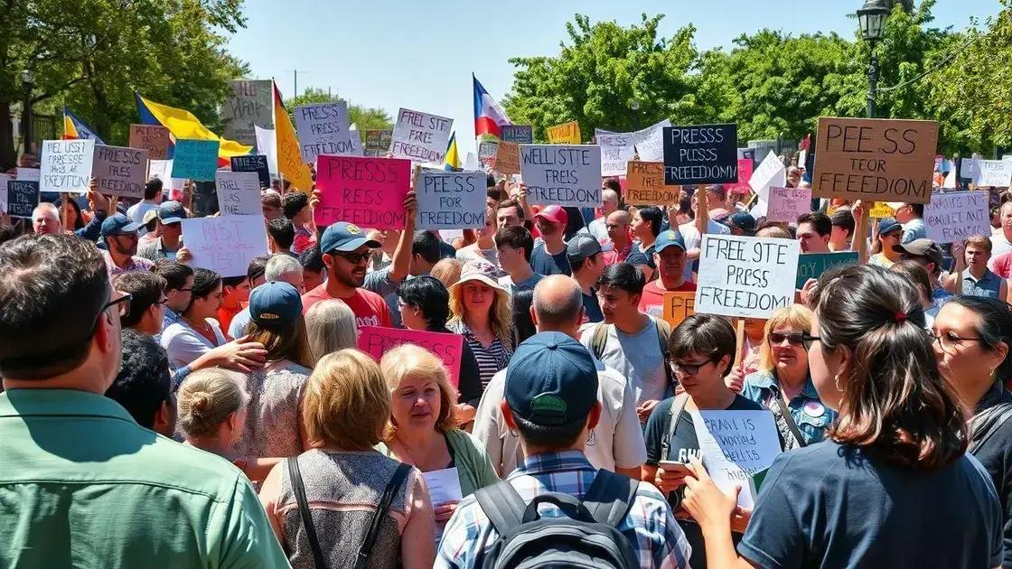 How to support press freedom initiatives
