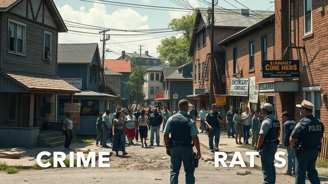 Factors influencing crime rates