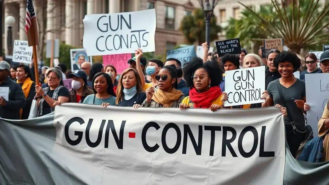 Community responses and activism around gun control