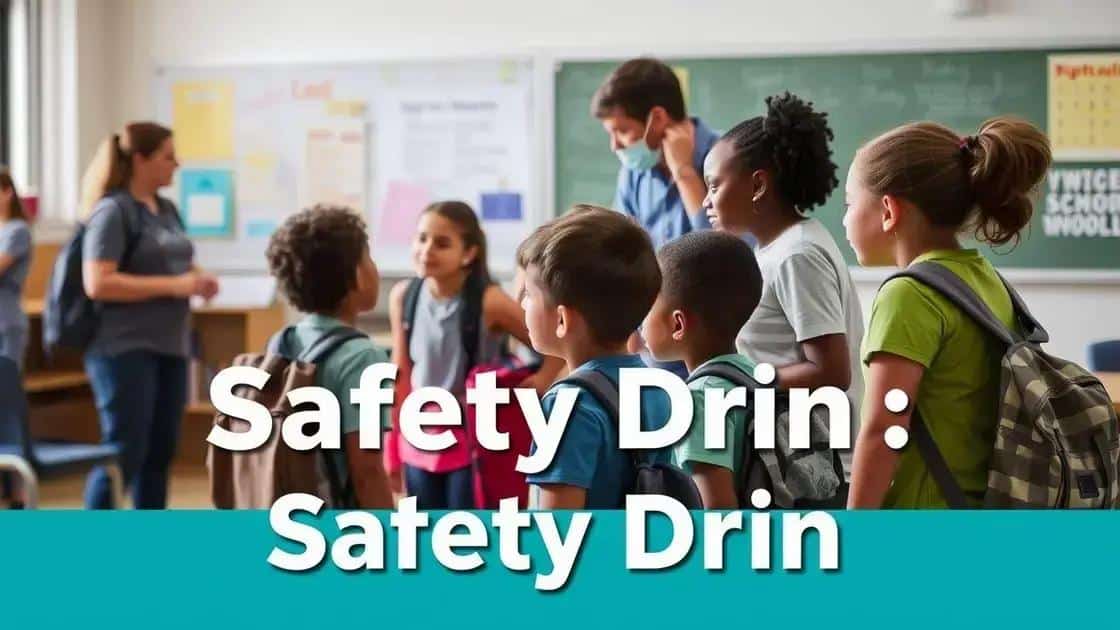 Key measures for enhancing school safety