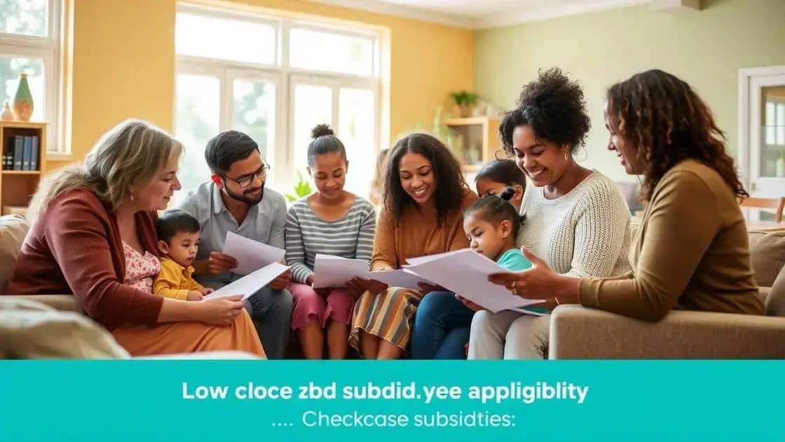 Eligibility criteria for assistance
