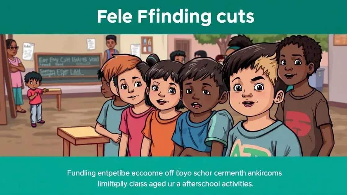 Consequences of funding cuts on communities