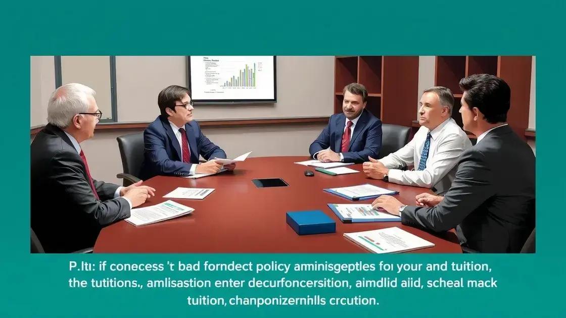 Potential policy changes and outcomes