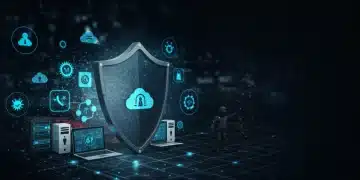 Digital shield protecting assets from cyber threats