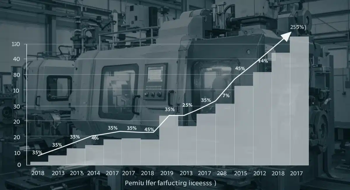 Projected manufacturing cost increase graph from 2026 energy bill amendments.