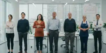 Employees benefiting from new FMLA protections in 2026 with extended leave