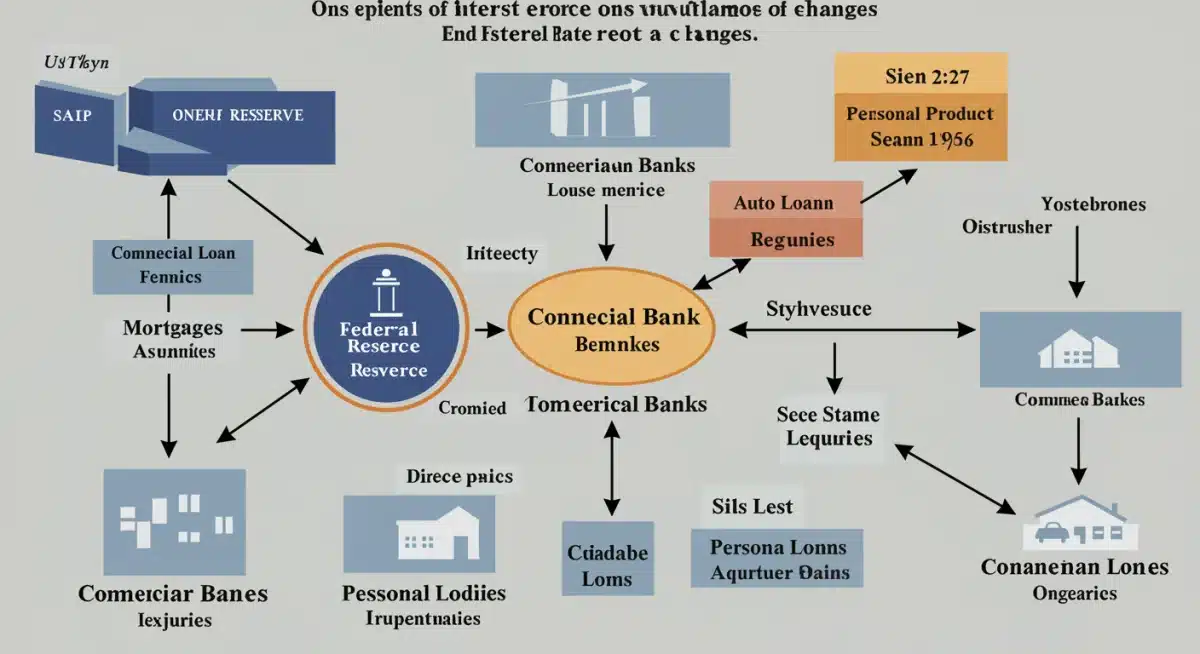 Infographic showing interest rate impact on consumer loans