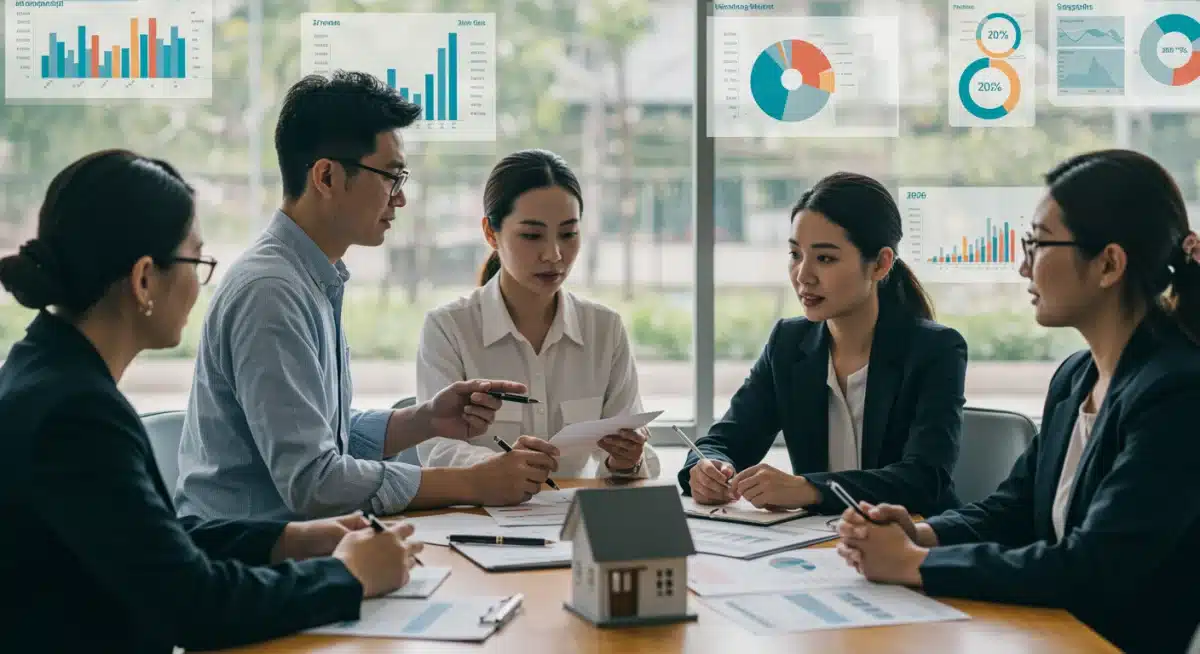 Group discussing 2026 housing market trends and economic forecasts