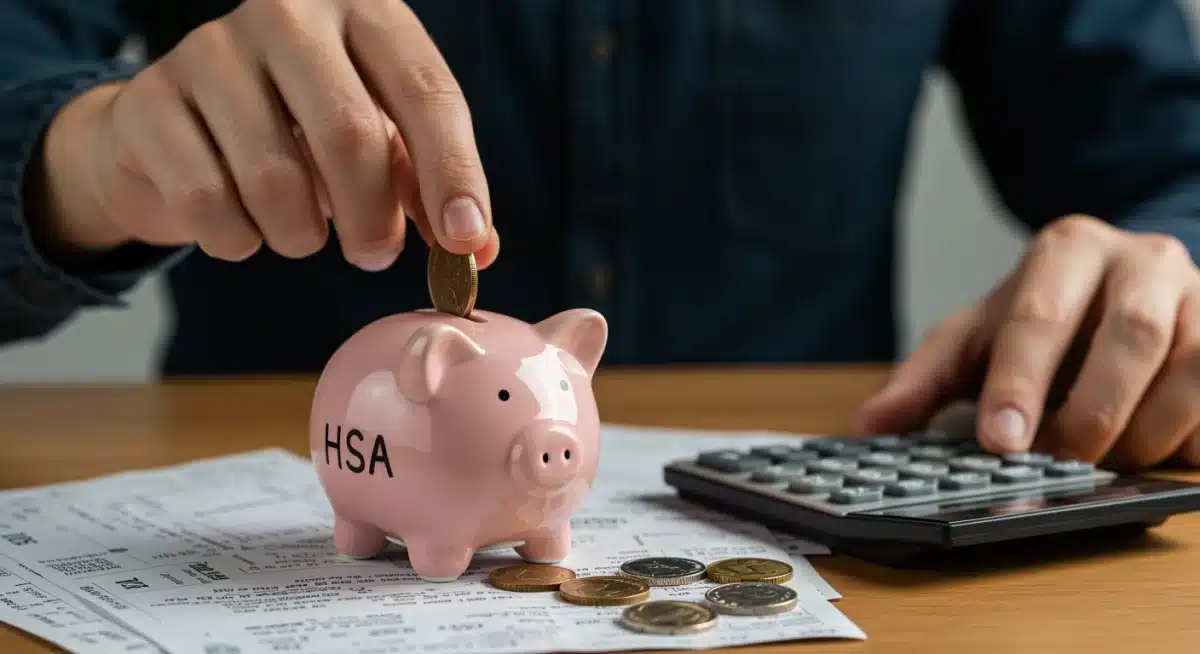 Saving money in a Health Savings Account for medical expenses