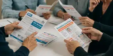 People comparing 2026 prescription drug plans for medication savings