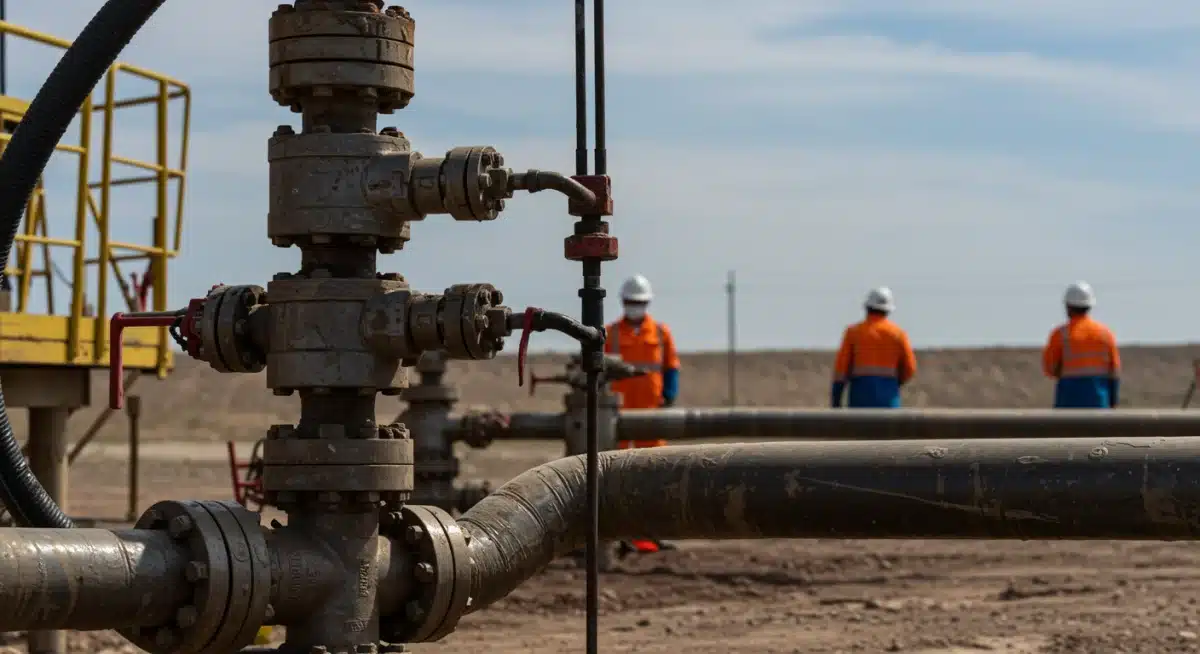 Hydraulic fracturing technology driving increased US oil production efficiency.