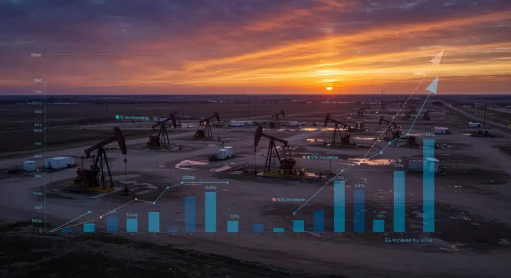 U.S. Oil Production Boom: 5% Increase Forecasted for 2026, Reaching Record Highs