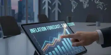 Charts showing projected 3.5% inflation for 2026 affecting financial planning